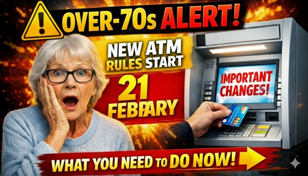 New ATM Rules for Over-70s UK